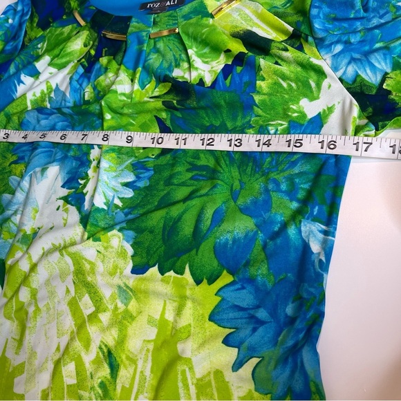 Roz & Ali color floral print dress - Picture 6 of 8